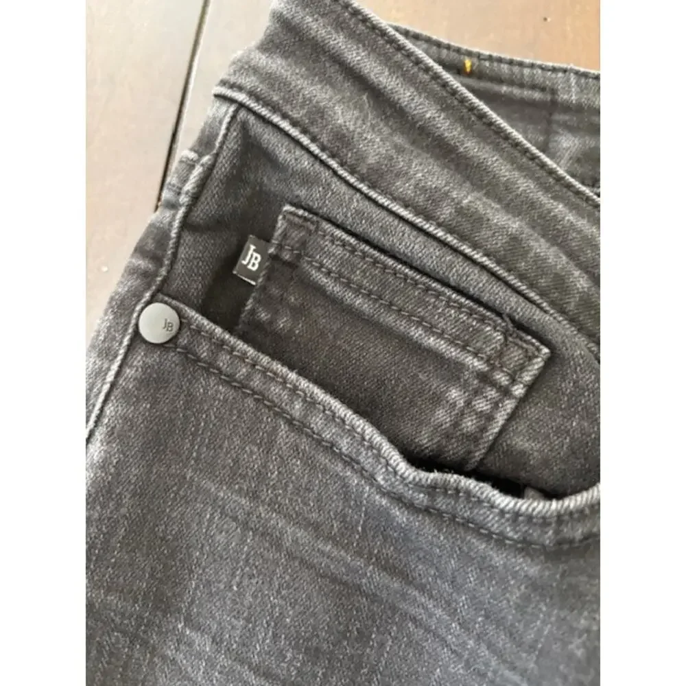 Judy Blue Size 13 x 31 Black Deconstructed Denim Jeans‎